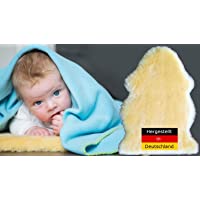 Lanabest - Piel de oveja (aprox. 70 - 75 cm) Piel de oveja merina de primera calidad- fabricada en Alemania. Producida…